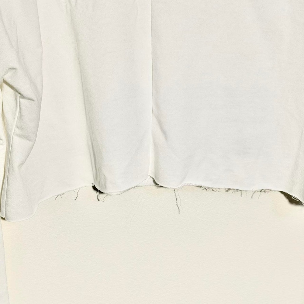 Y2K Wet Seal Volkswagen VW Bus crop Long Sleeve b&W Graphic print tee medium - Picture 8 of 8